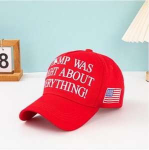 Casquette de baseball en sergé de coton uni USA pour <span class=keywords><strong>la</strong></span> campagne électorale - Product Image 6