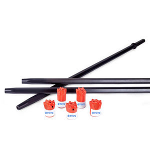 Broca Cônica Hex22 em Aço para Perfuração de Rocha com Pequeno Diâmetro - Product Image 1