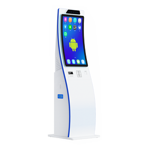Impresora para Quiosco Interactivo de Banco Gubernamental, Pantalla Táctil Curva, Quiosco Multimedia de Autoservicio con Dispensador de Tarjetas - Product Image 2