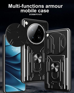 Offre Spéciale en gros pour Infinix <span class=keywords><strong>Zero</strong></span> 40 4G antichoc protecteur magnétique couverture arrière anneau support étui - Product Image 6