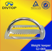 Équipement de plongée Divtop Accessoires de réservoir BCD Weight Belt Keeper