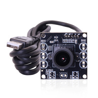 OV9281 720P Mini USB Módulo de cámara industrial 4mm 60 grados HD Global Shutter 120fps 210fps Plug Play para Android Raspberry Pi