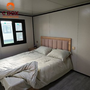 Casa Contenedor Expandible Prefabricada de Alta Calidad Cbox, Cabina Modular de Doble Ala de 40 Pies, Villa Móvil Moderna con Dormitorio Plegable - Product Image 5