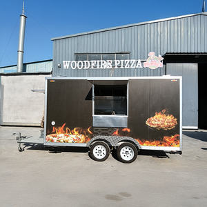 Remolque de Comida con Certificación DOT VIN CE para Venta Ambulante en Europa, con Cocina Completa, Horno para Hot Dogs y Helados - Product Image 4