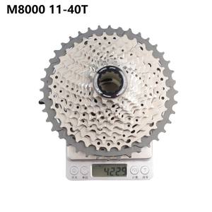 <span class=keywords><strong>Cassette</strong></span> <span class=keywords><strong>Shimano</strong></span> <span class=keywords><strong>DEORE</strong></span> <span class=keywords><strong>XT</strong></span> CS-M8000 11S para Bicicleta de Montaña, 11 Velocidades, 11-40T, 11-42T, 11-46T, Aleación JP - Product Image 5