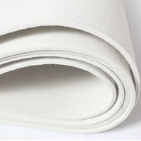 Feutre de laine écologique blanc ou brun 100% tissu de feutre de rouleau de laine