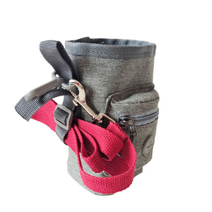 Portable Outdoor Walking Pet Training Backpack Square Oxford Dog Treat Bag Zipper Closure Poop Bag Dispenser for Dog <b>Cat</b> Care - Product Image 3