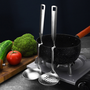 Ustensiles de <span class=keywords><strong>cuisine</strong></span> multi-usages en acier inoxydable 304 : écumoire, louche, cuillère, passoire à soupe pour la <span class=keywords><strong>cuisine</strong></span> - Product Image 1