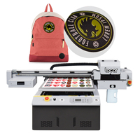 Nouvelle solution d'impression pour patch 60*90cm Imprimante textile à plat UV DTF avec découpeuse 3D logo pour sac casquette uniforme étiquette