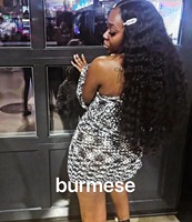 El mejor paquete de cabello crudo Extensiones de cabello humano vietnamita crudo Listo para enviar Venta al por mayor Cabello rizado birmano crudo PixieCurly rizado indio