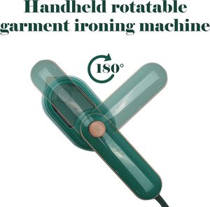 Professional Portable Titanium Mini Steam Iron Hand-Held Air Steam <b>Electric</b> Travel Foldable Iron <b>Steamer</b> Machine Household Use - Product Image 3
