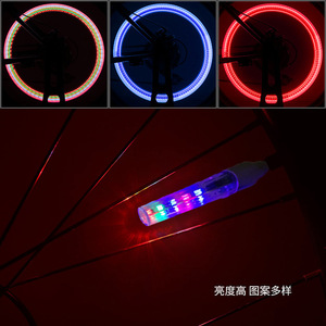 Lampe de valve de vélo Yiwu Tuliao 5 LED avec interrupteur pour vélo à pignon fixe et VTT - Product Image 5