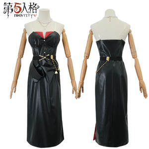 Identité 5 Mary Cosplay Costume Marie Lawson Nouvelle Peau Collier Bloody Queen Ensemble Complet Costumes Rouge Trench Coat Femmes Hallow Party - Product Image 5