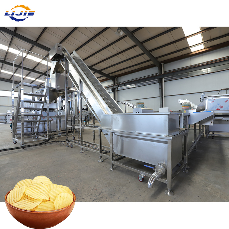 Automatic Fresh Potato Chips Production Line