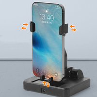 Support de téléphone portable silencieux pour bureau avec agitateur automatique, simulateur de pas et fonction de balancement