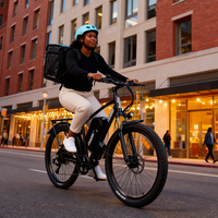 Chamrider DM427 Entrepôt européen Vélos de montagne électriques pour femmes Gravel Mtb Eletrica 48v Vélos de montagne électriques Vélo de route électrique pour la livraison de nourriture