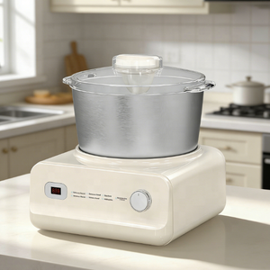 Machine à pétrir la pâte multifonctionnelle, mélangeur électrique à pâte avec fonction de fermentation pour boulangerie à domicile, fermentation sans gluten - Product Image 1