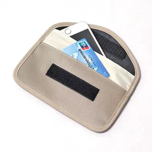Custom RFID blocco borsa schermatura segnale blocco chiave auto telefono carta di credito custodia di protezione borsa