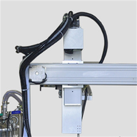 2024 Machine d'injection de colle PU carrée de voiture Machine d'injection automatique de colle filtre à air PU faisant la machine
