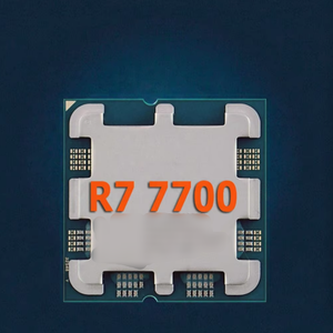 โปรเซสเซอร์เดสก์ท็อป R7 7700 ของแท้ใหม่เอี่ยม 8 คอร์ 16 เธรด 3.8 GHz 12nm L3 3MB ซ็อกเก็ต AM5 ไม่มีพัดลมระบายความร้อน - Product Image 2