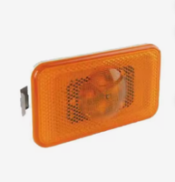 Nouvelle lampe de signalisation latérale étanche à 4 LED, réflecteur, lumière d'avertissement pour camion, ambre, homologuée Emark pour Volvo OE 20789440 pour remorque, bus, camion