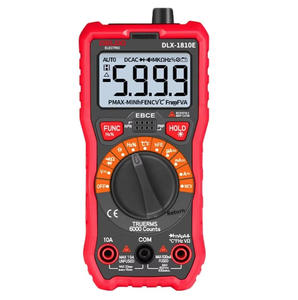 Multimètre numérique intelligent Delixi de haute précision, voltmètre de courant anti-brûlure pour électricien, vente en gros - Product Image 2