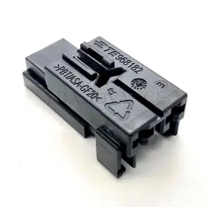 968182-1 6098-9611 2Pin TE Connectivity AMP 2 Pin Male Female Connector For Cars