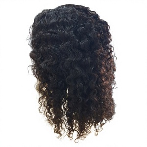 Vente en gros cheveux indonésiens ondulés à cuticule alignée non traités perruque Lace Front bouclée double trame 9A/10A prix d'usine - Product Image 1