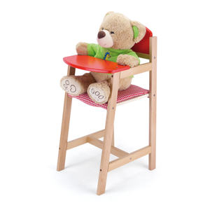 Poupées <span class=keywords><strong>en</strong></span> <span class=keywords><strong>bois</strong></span> pour enfants, jeu de repassage, <span class=keywords><strong>chaise</strong></span> <span class=keywords><strong>haute</strong></span> avec coussin, jouet de simulation - Product Image 5