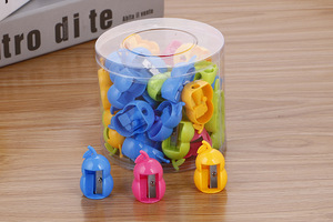 Màu Rabit dễ thương phim hoạt hình bút châm-sharpner cho trẻ em trường bút chì mài nhựa kết cấu bán buôn - Product Image 5