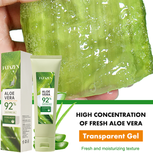 <span class=keywords><strong>Gel</strong></span> Apaisant à l'<span class=keywords><strong>Aloe</strong></span> <span class=keywords><strong>Vera</strong></span> pour le Visage, <span class=keywords><strong>Nettoyant</strong></span> Anti-Âge Marques Privées, Répare la Peau Sèche et Améliore les Cicatrices d'Acné - Product Image 3