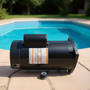 Moteur de pompe de piscine B2840 2,5 CV 230 V monophasé en fonte haute performance pour utilisation en piscine - Product Image 2