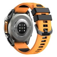 Jam Tangan Pintar HD300 PRO GPS 1.43'' AMOLED Kompas Magnetik Monitor Detak Jantung Peta Offline Tahan Air 30M Lampu LED Musik Lokal
