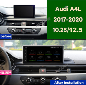 Máy Phát Đa Phương Tiện Trên Xe Hơi Snapdragon 4 + 64G, Thiết Bị Phát Đa Phương Tiện Trên Xe Hơi <span class=keywords><strong>Android</strong></span> 10, Định Vị GPS 12.<span class=keywords><strong>5</strong></span> "Cho Xe Ô Tô Audi A4 A4L B9 2017-2020 - Product Image 2