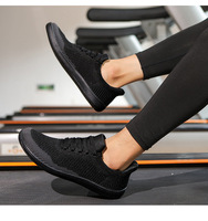 Chaussures de sport légères à lacets de couleur unie, directement de l'usine, pour le cyclisme, la randonnée et le saut à la corde - Utilisation décontractée en extérieur