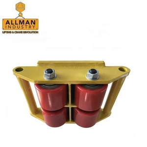 Patines de Rodillos <span class=keywords><strong>ALLMAN</strong></span> de Alta Calidad con Bandeja Giratoria de 360 Grados, 6 Toneladas, 8 Toneladas, 12 Toneladas, para Movimiento Horizontal de Mercancías Pesadas - Product Image 2