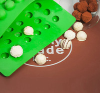 Moule en silicone de qualité alimentaire pour oursons gélifiés à 50 cavités avec compte-gouttes |   Plateau antiadhésif sans BPA pour bonbons sains à base de vitamines, CBD et mélatonine