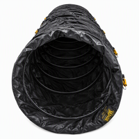 Tuyau de ventilation à pression négative en tissu PVC ignifuge et antistatique de qualité industrielle supérieure pour la ventilation à grande capacité