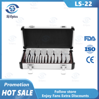 Ls-22 optique SJ chine Instruments ophtalmiques barre de prisme lâche et ensemble de prisme lâche pour l'optométrie avec boîtier en aluminium