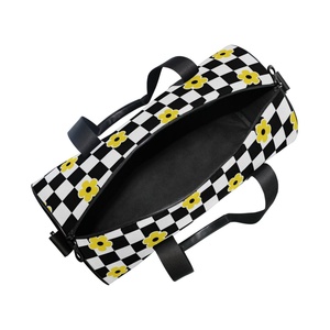 New Arrival Custom Print Waterproof Smell Proof Small <b>Rolling</b> Foldable Travel Sports Gym Custom Duffle Bag for Women and Men - Product Image 5