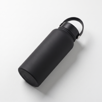 Bouteille d'eau isotherme en acier inoxydable à double paroi de 950 ml, prête à être expédiée, avec couvercle à paille, logo personnalisé, bouteille de sport