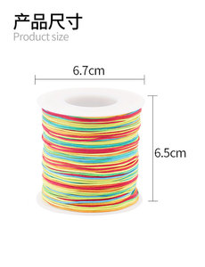 0.8mm 1.0mm <span class=keywords><strong>filo</strong></span> di Nylon con nodo cinese in macramè cordoncino intrecciato <span class=keywords><strong>filo</strong></span> fai da te nappe <span class=keywords><strong>filo</strong></span> di perline - Product Image 2