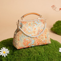 Sac à main en brocart chinois traditionnel, style Cheongsam, sac vintage Hanfu, sac à bandoulière/sac croisé polyvalent