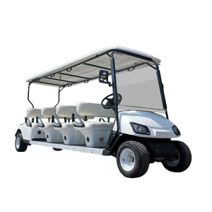 कारखाना अनुकूलित 8-सीटर लीड एसिड इलेक्ट्रिक गोल्फ कार्ट से सुसज्जित सौर पैनल <span class=keywords><strong>12</strong></span> इंच टायर आउटडोर उपयोग 48v 5kw मोटर 90 किमी - Product Image 3
