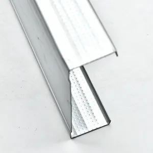 Cadre de cloison sèche moderne et élégant de 2 à 5/8 pouces, profilés en acier galvanisé durable <span class=keywords><strong>pour</strong></span> goujons en métal, matériaux de construction <span class=keywords><strong>pour</strong></span> plafond - Product Image 1