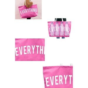 Custom Logo Screen Printed Eco-Friendly <b>Canvas</b> Tote Bags-Large Capacity Fashion Style Personalized for Promotional Gift Use - Product Image 5
