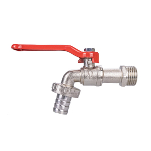Grifo Cromado de Aleación de Zinc de Venta Caliente, Boquilla de Agua de Apertura Rápida, Mango de Hierro Duradero, Diseño Europeo, Montado en Pared - Product Image 1