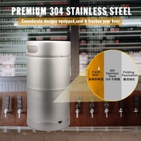 Baril de bière en acier inoxydable de vente chaude 5L/10L/15L/20L/30L/60L Baril de bière (un) empilable US Beer Keg