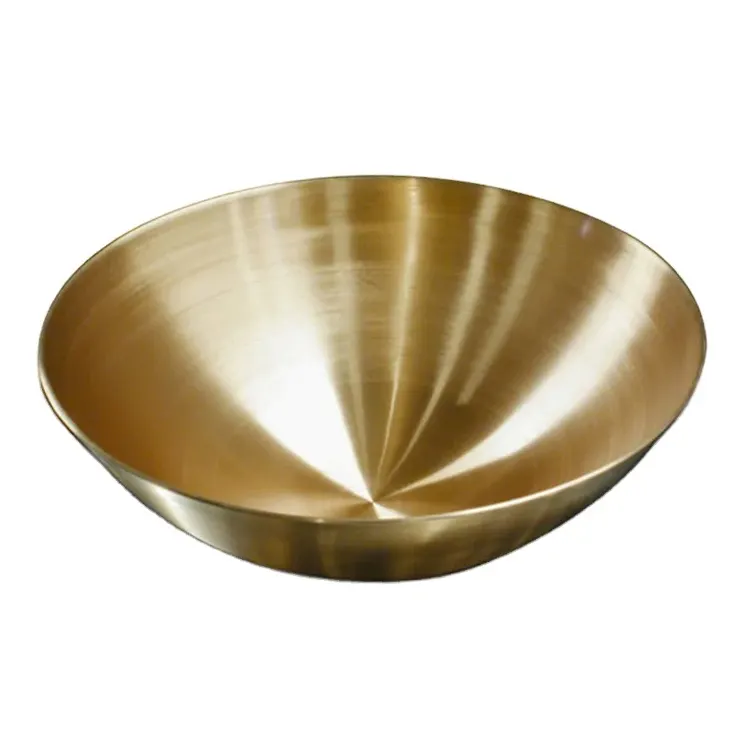 Oem Customized Sheet Metal Fabrication Manufacture Copper Brass Cones Fabrication Stainless Steel Spinning Parts