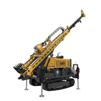 Foreuse hydraulique rotative sur chenilles diesel pour forage géotechnique et minier, vente en gros